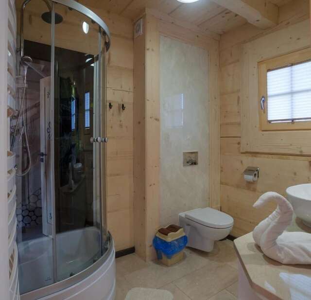 Шале Całoroczne Domki Góralskie Kluszkowce-Czorsztyn Клюшковце-32